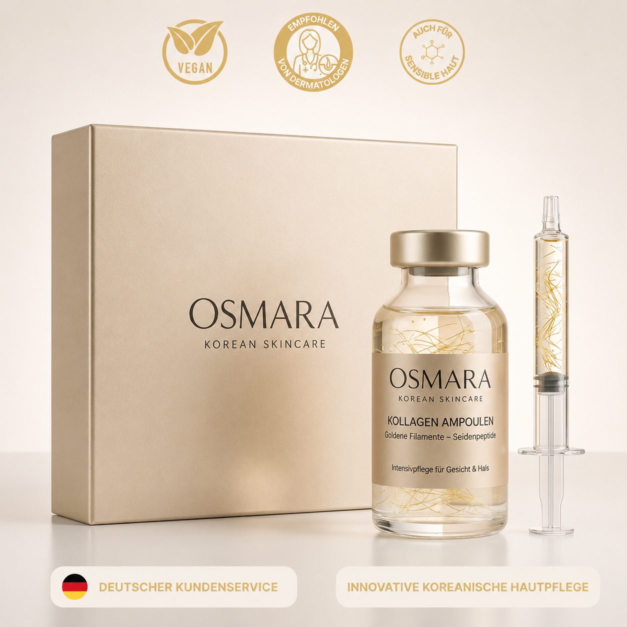 Osmara– Koreanisches Serum mit Lifting-Effekt schon ab der ersten Anwendung