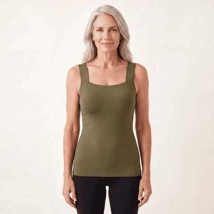 Débardeur Sculptant avec Soutien-Gorge Intégré