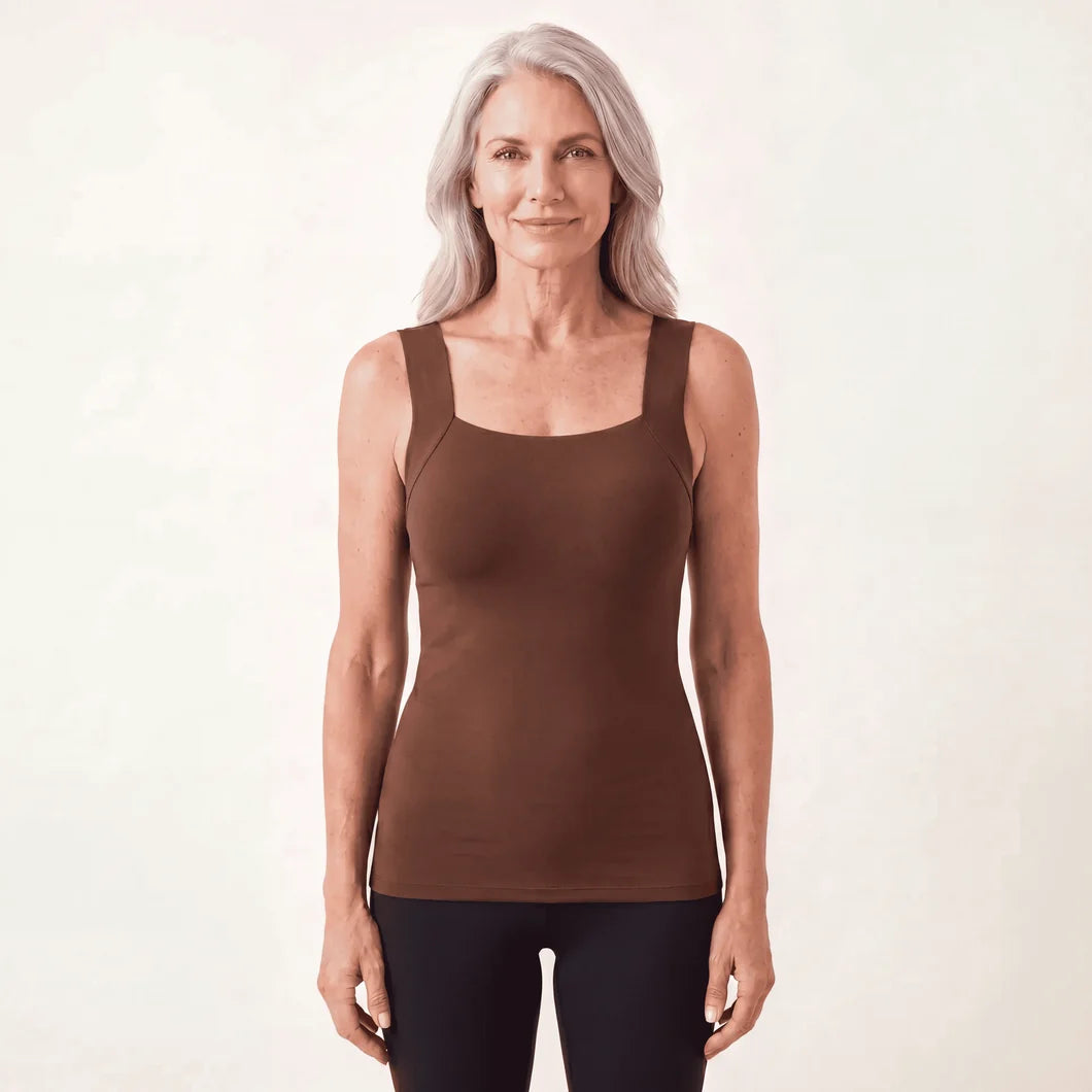 Débardeur Sculptant avec Soutien-Gorge Intégré