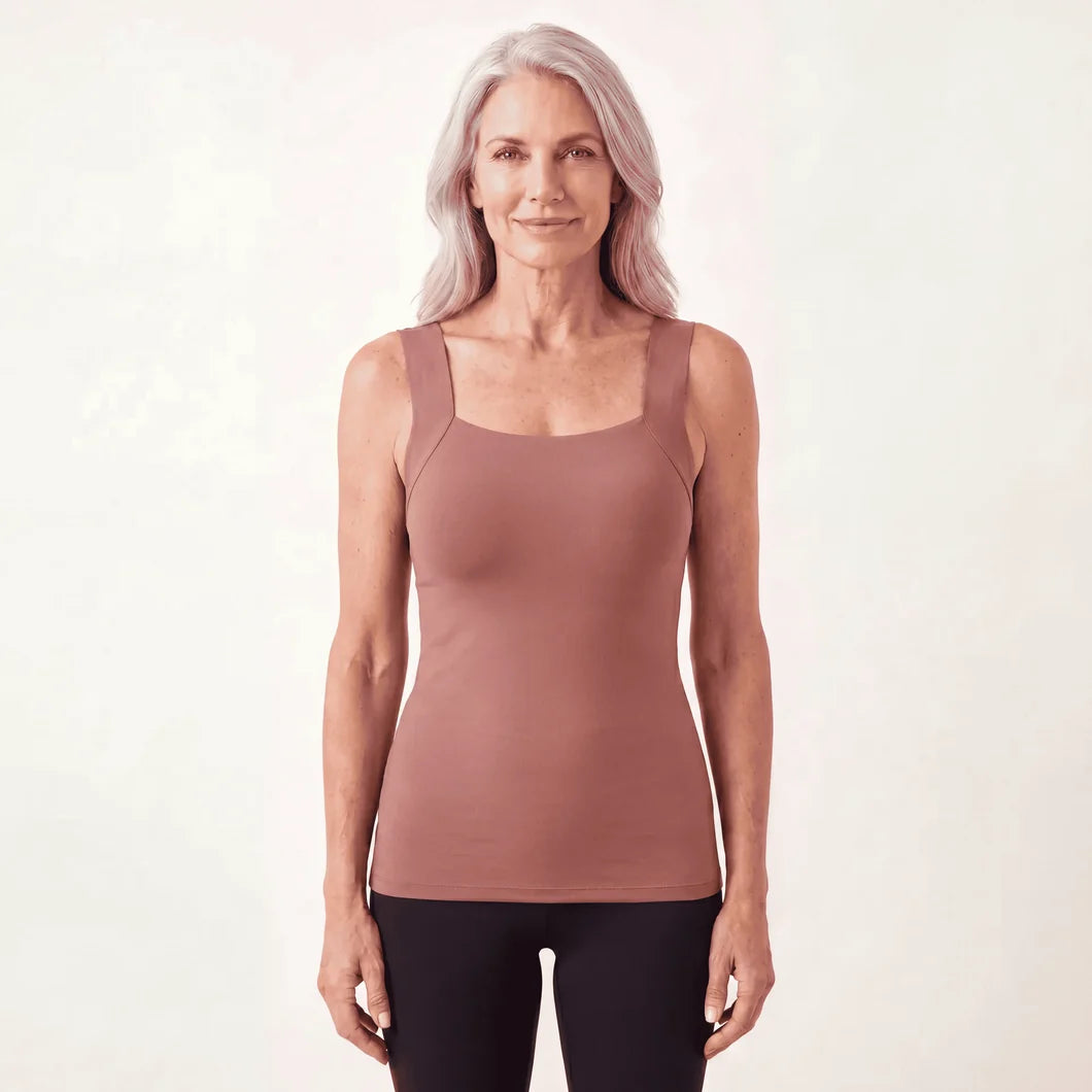 Débardeur Sculptant avec Soutien-Gorge Intégré