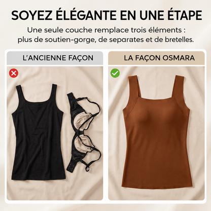 Débardeur Sculptant avec Soutien-Gorge Intégré