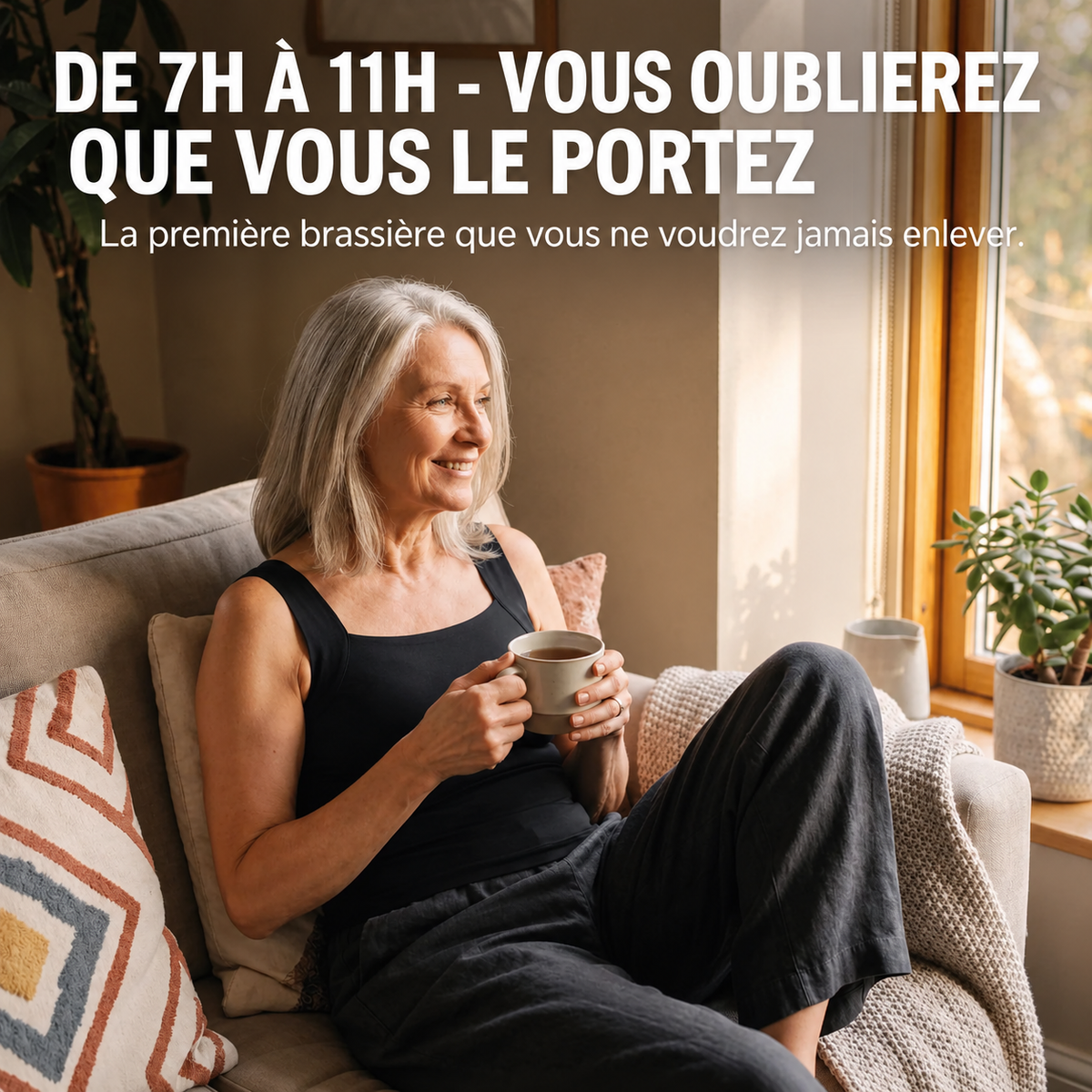 Débardeur Sculptant avec Soutien-Gorge Intégré